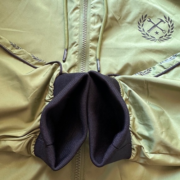 NWT DIXXON Flannel Company Mens Lightweight Zip Up Jacket XL Olive Green Outdoor - Picture 8 of 10